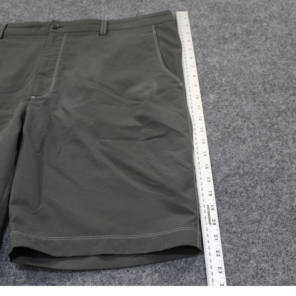 Cutter Buck CB DryTec‎ Golf Shorts Mens Size 42 Gray Flat Front Performance